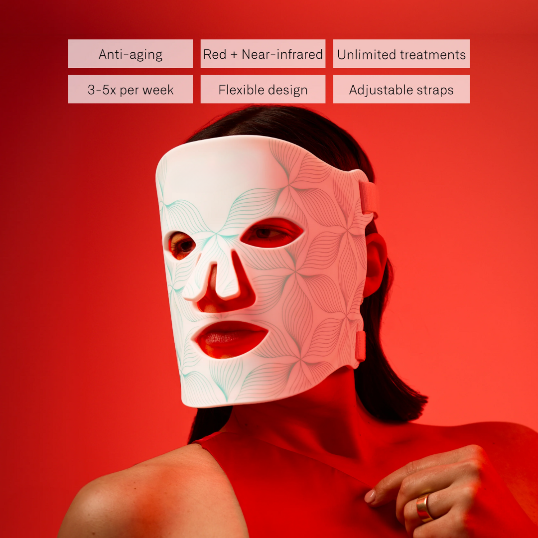 7 Colors Photon Silicone Face LED Mask 3D Facial Beauty Mask Red Light Therapy Skin Care Repair Skin Brightening Wireless Use